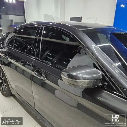 BMW G30 크롬죽이기+그릴교체+생활보호패키지 시공 / 파주시 와동동