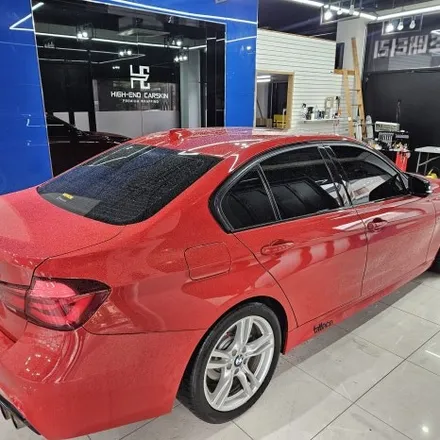 BMW 3시리즈 330i 블랙유광 루프스킨 시공 리뷰입니다 / 파주시 와동동