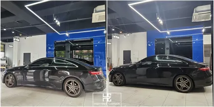 벤츠 E클래스 크롬죽이기 잘하는곳 파주랩핑 하이엔드카스킨 / 파주시 와동동
