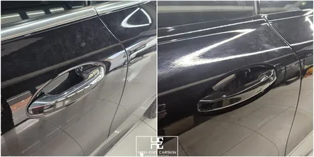 벤츠 E클래스 크롬죽이기 잘하는곳 파주랩핑 하이엔드카스킨 / 파주시 와동동