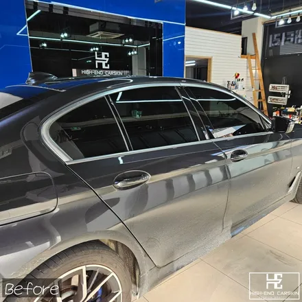 BMW G30 크롬죽이기+그릴교체+생활보호패키지 시공 / 파주시 와동동