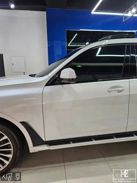 BMW X7 크롬죽이기 시공 후기 / 파주시 와동동
