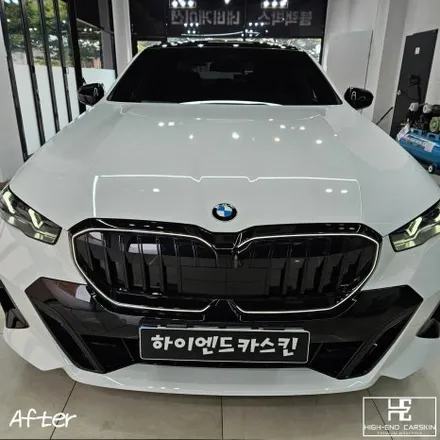 G60 블랙그릴+사이드미러커버 랩핑 시공 / 파주시 와동동