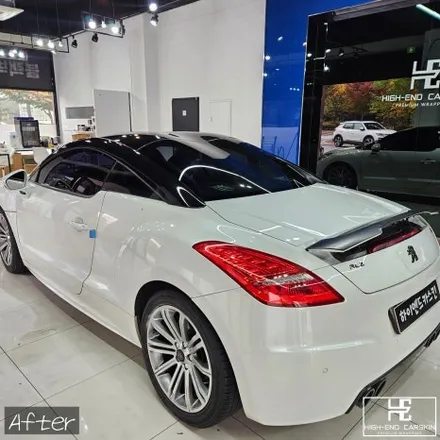 푸조 RCZ 부분랩핑 재시공 / 파주시 와동동