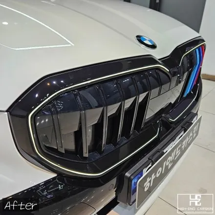 G60 베스트시공! 고광택랩핑으로 블랙그릴 만들기 / 파주시 와동동