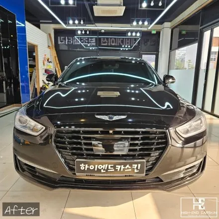 제네시스 EQ900 크롬죽이기로 색다른 변신 / 파주시 와동동
