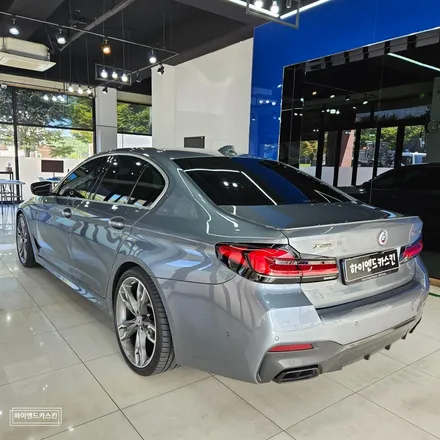 일산 BMW G30 크롬죽이기 고광택필름으로 순정처럼 하이엔드카스킨에서 / 파주시 와동동