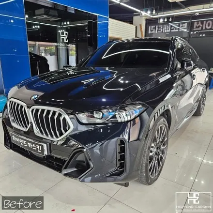 BMW X6 블랙그릴 고광택 랩핑으로 특별한 시공! / 파주시 와동동