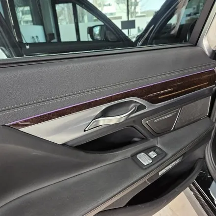 BMW 740LD 실내 무광카본 랩핑 시공 후기 / 파주시 와동동