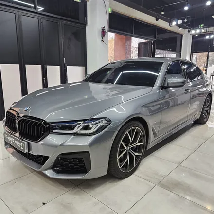 일산 파주 운정 크롬죽이기 전문점 하이엔드 카스킨 bmw g30 윈도우 크롬몰딩 3m 고광택 하이그로시 시공 / 파주시 와동동