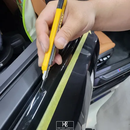 BMW 5시리즈 크롬딜리트에 무상 블랙그릴교체까지 / 파주시 와동동