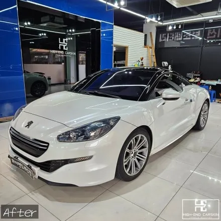 푸조 RCZ 부분랩핑 재시공 / 파주시 와동동