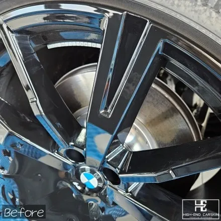 BMW G60 고광택 휠랩핑+그릴랩핑 시공 후기 / 파주시 와동동