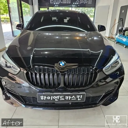 BMW 120i 블랙그릴 랩핑 시공 후기 / 파주시 와동동