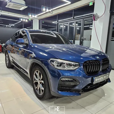 bmw x4 크롬죽이기 파란색 차도 잘 어울리게 / 파주시 와동동