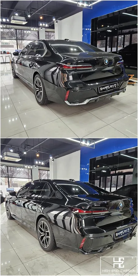 bmw 740d 크롬죽이기, 7시리즈도 블랙팩으로 감성마력 업! / 파주시 와동동