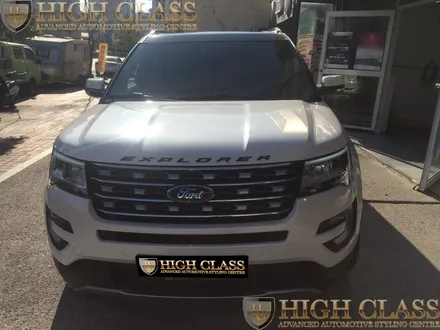창원 포드 익스플로러 트렁크등 LED바와 스포일러 부분랩핑 작업 / 서울 강동, 송파, 하남, 광진구