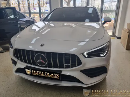 벤츠 CLA AMG 에디션 버전 대시보드 엠비언트 / 서울 강동, 송파, 하남, 광진구