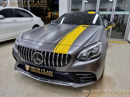 벤츠 SLC 43 AMG 세로그릴 송풍구 + 12색 엠비언트 업그레이드 / 서울 강동, 송파, 하남, 광진구