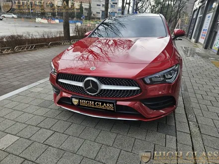 벤츠 CLA 레드컬러 안전벨트 핸들열선 색상 깔맞춤 완료 / 서울 강동, 송파, 하남, 광진구