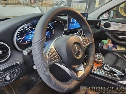 벤츠 C클래스 C220d 시트 복원, 통풍시트, 핸들열선, 2열 열선시트 / 서울 강동, 송파, 하남, 광진구