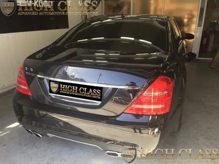 창원 전체랩핑 벤츠 S55 AMG 블랙에서 유광 화이트로 컬러 변경 / 서울 강동, 송파, 하남, 광진구