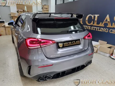 벤츠 A45 AMG 순정 도어스커프 어라운드뷰 / 서울 강동, 송파, 하남, 광진구