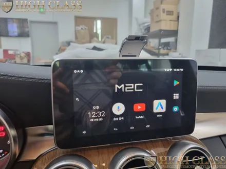 벤츠 C클래스 순정 모니터 활용 M2C 200A PLUS / 서울 강동, 송파, 하남, 광진구