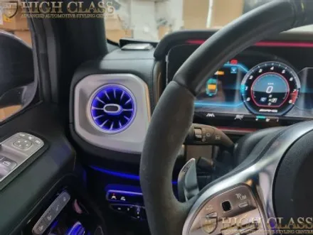 벤츠 G63 AMG 송풍구 엠비언트 + 에어터치 시공 커맨드 터치 가능!! / 서울 강동, 송파, 하남, 광진구