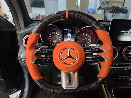 벤츠 GLC 63 AMG 잠자리 핸들 카본 구성 / 서울 강동, 송파, 하남, 광진구