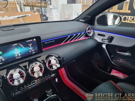벤츠 CLA 순정 AMG 에디션 대시보드 사이드미러 퍼들램프 / 서울 강동, 송파, 하남, 광진구