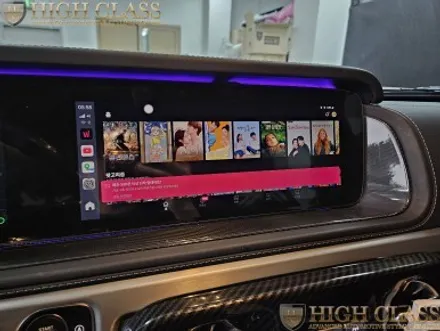 벤츠 G바겐 G63 AMG 커맨드 에어터치 시공 / 서울 강동, 송파, 하남, 광진구