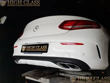 벤츠 카브리올레 C43 AMG 머플러팁 / 서울 강동, 송파, 하남, 광진구