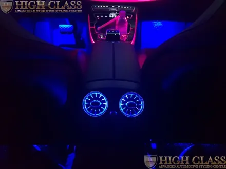 벤츠 E클래스 E300 중국산 부메스터가 장착된 차량에 하이클라스 송풍구 엠비언트 / 서울 강동, 송파, 하남, 광진구