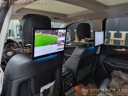 벤츠 GLS 350d 리어모니터 장착으로 즐거운 명절 귀향길 / 서울 강동, 송파, 하남, 광진구
