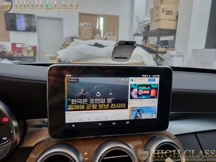 벤츠 C클래스 순정 모니터 활용 M2C 200A PLUS / 서울 강동, 송파, 하남, 광진구