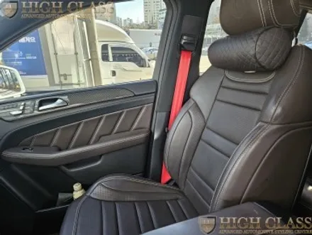벤츠 GLE W166 레드 컬러 안전벨트 AMG 핸들열선 / 서울 강동, 송파, 하남, 광진구