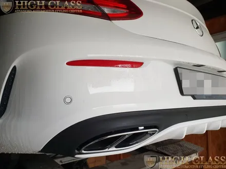 벤츠 카브리올레 C43 AMG 머플러팁 / 서울 강동, 송파, 하남, 광진구