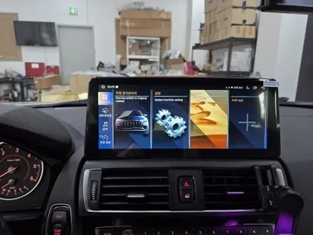 BMW f20 118d 안드로이드 올인원 모니터 12인치 크기 / 서울 강동, 송파, 하남, 광진구