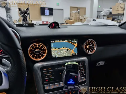 벤츠 SLC 43 AMG 세로그릴 송풍구 + 12색 엠비언트 업그레이드 / 서울 강동, 송파, 하남, 광진구