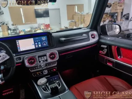 벤츠 G63 AMG 송풍구 엠비언트 + 에어터치 시공 커맨드 터치 가능!! / 서울 강동, 송파, 하남, 광진구