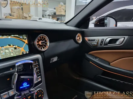 벤츠 SLC 43 AMG 세로그릴 송풍구 + 12색 엠비언트 업그레이드 / 서울 강동, 송파, 하남, 광진구