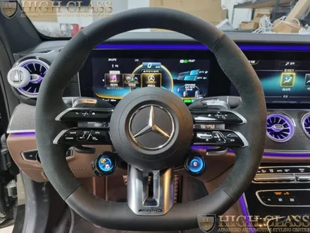 벤츠 E클래스 E53 AMG 잠자리핸들 순정 핸들열선 구축방법 / 서울 강동, 송파, 하남, 광진구