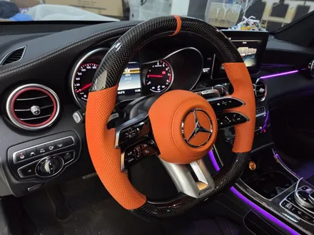 벤츠 GLC 63 AMG 잠자리 핸들 카본 구성 / 서울 강동, 송파, 하남, 광진구