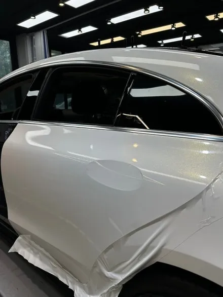 대구벤츠 CLS450 3M골드스파클전체랩핑/대구전체랩핑/대구고광택랩핑/대구크롬죽이기 / 대구 달성군