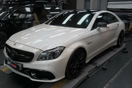 대구 벤츠 CLS63AMG 블랙 PPF 루프스킨 시공 리뷰 / 대구 달성군