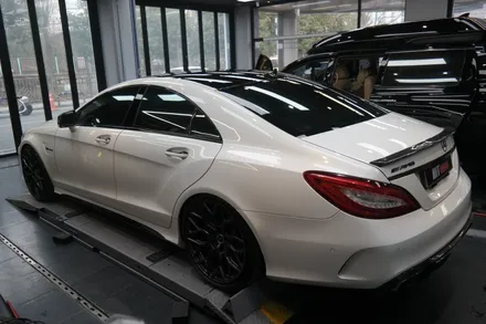 대구 벤츠 CLS63AMG 블랙 PPF 루프스킨 시공 리뷰 / 대구 달성군