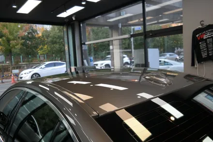 대구 랩핑 BMW 7시리즈 전체랩핑 제거/대구 랩핑 제거/대구 전체랩핑/다사랩핑/성서랩핑/세천랩핑/서재랩핑 / 대구 달성군