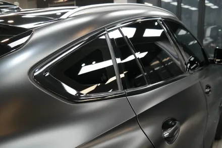 대구 BMW X6(G06) 에이버리 사틴블랙 전체랩핑 시공 / 대구 달성군