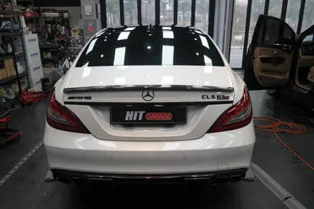 대구 벤츠 CLS63AMG 블랙 PPF 루프스킨 시공 리뷰 / 대구 달성군